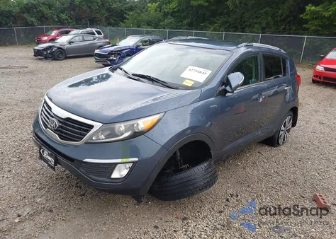 2013 Kia Sportage Ex z USA, uszkodzony, nr VIN KNDPCCA23D7500884